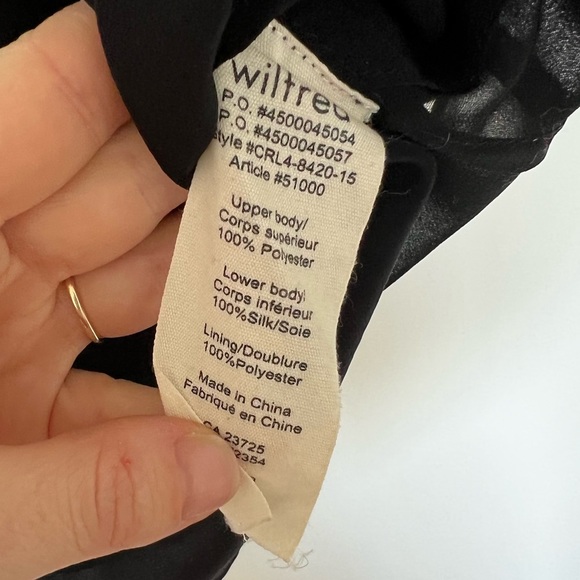 Wilfred Aritzia V-Neck Dress - Picture 3 of 3